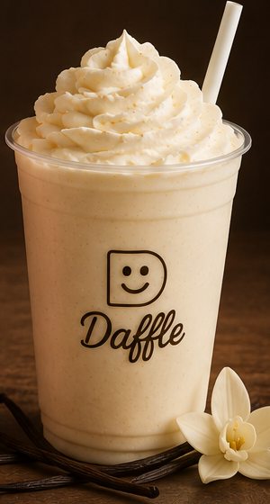 Milkshake Daffle de vainilla